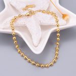 Lắc Chân Bi Titan Ko Đen TT 2894