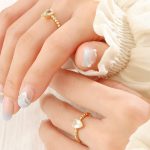 Nhẫn Nữ Kiểu Hở Free Size Đá Zircon Giọt Nước TT4714