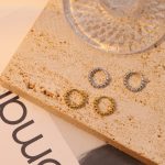 Bông Tai Titan Nữ Khoen Tròn Nhỏ Titan Không Đen TT4866