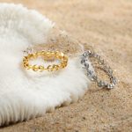 Nhẫn Nữ Kim Tiền Mẫu Mới Titan Ko Đen TT5209