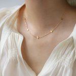 Dây Chuyền Nữ Hoa Cỏ 4 Lá Nhỏ Xinh Titan Không Han Rỉ TT4578