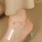 Lắc Chân Titan Nữ Lục Lạc Tòn Ten Không Đen Không Gỉ TITAN 083