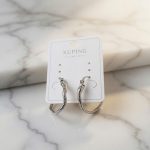 Bông Tai Nữ Khoen Tròn Đơn Giản Trang Sức Xuping Mạ Vàng Siêu Bền XP5324