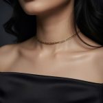 Dây Chuyền Choker Nữ Trang Sức Xuping Mạ Vàng Siêu Bền XP5348